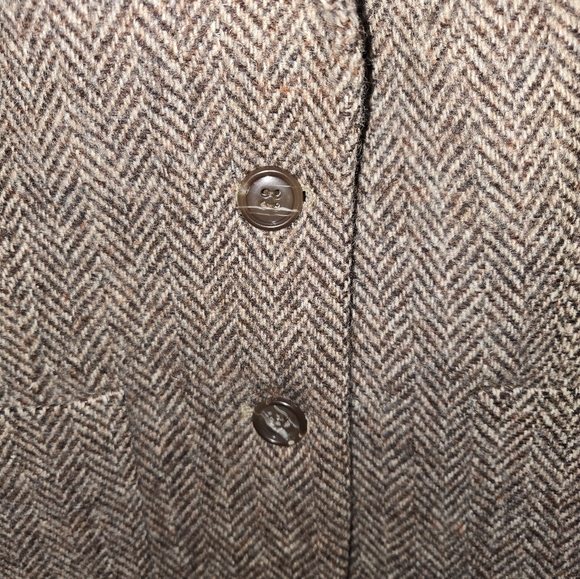 Vintage Harris Tweed Wool Blazer, Womens - Picture 4 of 12